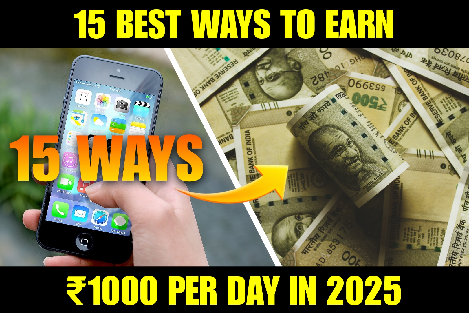 15 Best Ways to Earn 1000 Rupees Per Day in 2025